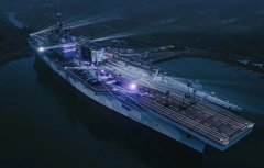 在航母上舉辦的發布會