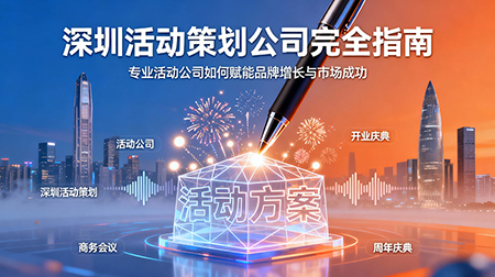 專業活動公司如何賦能品牌增長與市場占有率提